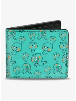 Outlet ⭐ Disney Pixar Soul Scattered Poses Bi-fold Wallet ✔️