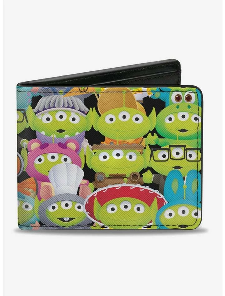 Top 10 ✨ Disney Pixar Toy Story Aliens Character Cosplay Mashup Bi-fold Wallet 🌟 3 Top 10 ✨ Disney Pixar Toy Story Aliens Character Cosplay Mashup Bi-fold Wallet 🌟