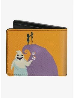 Brand new 🔥 The Nightmare Before 🎄 Christmas Stylized Jack And Sally Ooogie Boogie Bi-fold Wallet 😉 -Bags & Purses Shop Online 13702167 av1