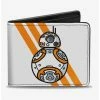 Cheapest 🎁 Star Wars BB-8 Bounding Parts Bi-fold Wallet ⌛ -Bags & Purses Shop Online 13702169 hi