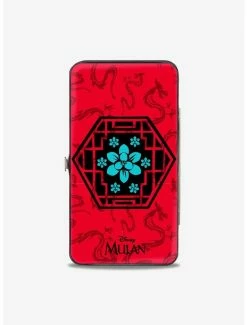 Hot Sale 💯 Disney Mulan Blue Flower Hinge Wallet 🎉 -Bags & Purses Shop Online 13711518 av1