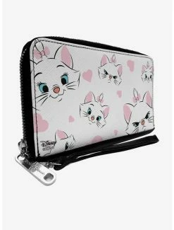 Wholesale ๐ Disney Aristocats Marie Expressions Zip Around Wallet ๐