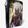 Discount 🤩 Star Wars The Mandalorian Stormtrooper Staked Helmets Zip Around Wallet 👏 -Bags & Purses Shop Online 13722282 hi