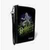 Wholesale ⭐ Beetlejuice Sitting on Tombstone Zip Around Wallet ✔️ -Bags & Purses Shop Online 14220572 hi