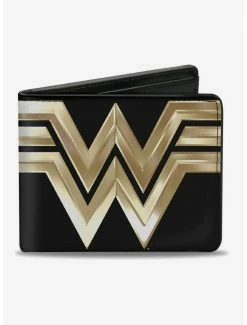 Best deal 😍 DC Comics Wonder 👩 Woman 1984 WW Logo Close Up Bifold Wallet 🧨