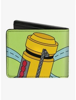 Discount 👏 Disney Pixar Monsters Inc Mike Smiling Scream Canister Pack Pose Bifold Wallet 🤩 -Bags & Purses Shop Online 14220672 av1