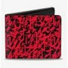 Brand new 🎁 Disney Mulan Chinese Characters Collage Bifold Wallet ❤️ -Bags & Purses Shop Online 14220681 hi