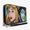 Top 10 👏 Disney Sleeping Beauty Princess Aurora and Maleficent Zip Around Wallet 🛒 -Bags & Purses Shop Online 14220692 hi