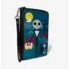 Deals ✔️ The Nightmare Before 🎄 Christmas Jack Cemetery Zip Around Wallet 👏 -Bags & Purses Shop Online 14220735 hi