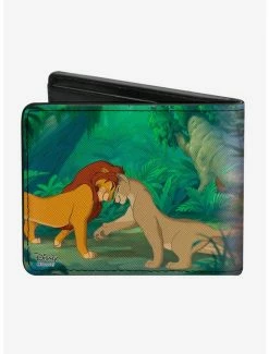 Top 10 🛒 Disney The Lion King Young Simba Nala Bifold Wallet 👏 -Bags & Purses Shop Online 14220747 av1
