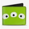 Discount ✔️ Disney Pixar Toy Story Alien Eyes Space Aliens Bifold Wallet 💯 -Bags & Purses Shop Online 14220758 hi