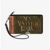 Promo 👍 Disney Pixar Up My Adventure Book Zip Clutch Wallet 🎉 -Bags & Purses Shop Online 14220784 hi