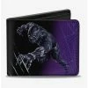 Best Pirce 🥰 Marvel Black Panther Claw Action Line Art Bifold Wallet 🎉 -Bags & Purses Shop Online 14220808 hi