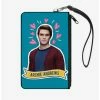 Best Pirce 👏 Riverdale Archie Andrews Pose Hearts Doodles Zip Clutch Canvas Wallet 😀