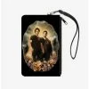 Best Sale 👏 Supernatural Sam and Dean Winchester Saints and Sinners Pose Zip Clutch Canvas Wallet 👍 -Bags & Purses Shop Online 14220826 hi