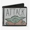Outlet 😉 Star Wars The Child Attack Protect Blocks Bifold Wallet 🔔 -Bags & Purses Shop Online 14220828 hi