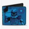 New 👏 Star Wars The Clone Wars Rex Clone Captain Pose Bifold Wallet 😀 -Bags & Purses Shop Online 14220846 hi