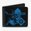 Coupon ⌛ Star Wars The Clone Wars Rex Pose Logo Bifold Wallet 🔔 -Bags & Purses Shop Online 14220848 hi