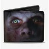 Promo 🔔 The Exorcist Regans Face Close Up Bifold Wallet 🎉 -Bags & Purses Shop Online 14220860 hi