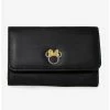 Flash Sale 👏 Disney Minnie Mouse Bow Vegan Leather Foldover Wallet 🥰 -Bags & Purses Shop Online 14485502 hi