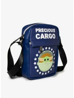 Best deal 👏 Star Wars The Mandalorian The Child Precious Cargo Vegan Leather Crossbody Bag ✔️ -Bags & Purses Shop Online 14485610 av1