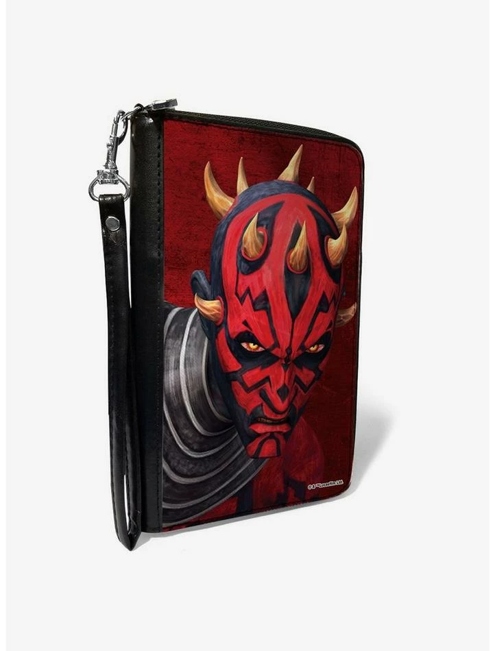 Flash Sale ๐ Star Wars the Clone Wars Maul Face Zip Around Wallet โญ 3 Flash Sale ๐ Star Wars the Clone Wars Maul Face Zip Around Wallet โญ
