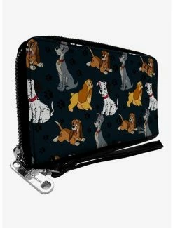 Best Sale 😉 Disney 🐶 Dogs Zip Around Wallet 🎁