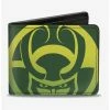 Top 10 ✨ Marvel Loki Close Up Bifold Wallet 🎁 -Bags & Purses Shop Online 15257840 hi