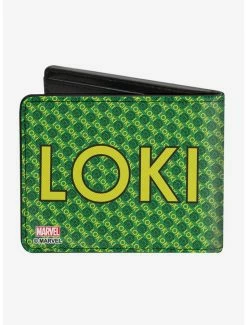 Hot Sale 👍 Marvel Loki Kawaii Monogram Bifold Wallet 🌟 -Bags & Purses Shop Online 15257844 av1