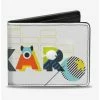 Discount 🥰 Pixar Luxo Lamp And Ball Striping Bifold Wallet 💯 -Bags & Purses Shop Online 15257856 hi