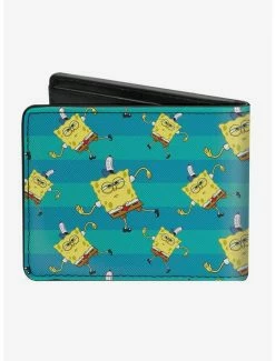 Best reviews of ⌛ Spongebob Squarepants Dancing Striped Bifold Wallet 😍 -Bags & Purses Shop Online 15257860 av1