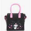 Coupon 🔔 Loungefly Sanrio Kuromi Satchel Bag ✔️ -Bags & Purses Shop Online 15437333 hi