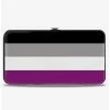 Discount 😀 Asexual Flag Hinged Wallet 👏