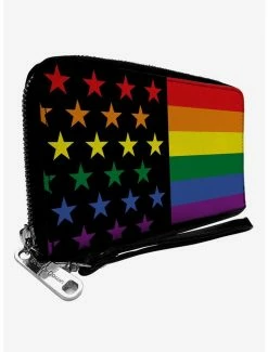 Best Sale 💯 American Pride Flag Zip Around Wallet 🤩
