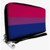 Cheap 👍 Bisexual Flag Zip Around Wallet 🔔 -Bags & Purses Shop Online 15599251 hi