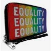 Promo 👍 Equality Blocks Zip Around Wallet ⭐ -Bags & Purses Shop Online 15599262 hi