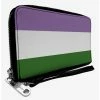 Promo ✔️ Genderqueer Flag Zip Around Wallet 😀