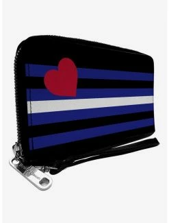Best Pirce ✔️ Leather Flag Zip Around Wallet 😉