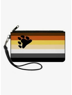 Brand new 👏 Bear Flag Canvas Zip Clutch Wallet 🔔