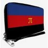New 🔥 Polyamorous Flag Zip Around Wallet 👍 -Bags & Purses Shop Online 15599312 hi