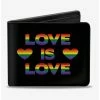 Wholesale 🎉 Love is Love Heart Bifold Wallet 😉 -Bags & Purses Shop Online 15599470 hi