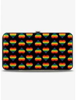 Best Sale ⭐ Rainbow Hearts Hinged Wallet 😉