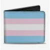 New 👍 Transgender Flag Bifold Wallet 🧨 -Bags & Purses Shop Online 15599642 hi