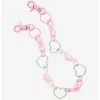 Best deal 🎁 Pink Heart 18 Inch Wallet Chain ✨ -Bags & Purses Shop Online 15652151 hi