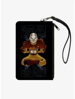 Best reviews of 😀 Avatar the Last Airbender Aang Elements Canvas Clutch Wallet 🛒