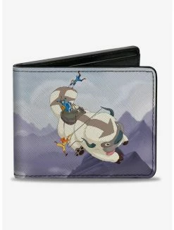 Wholesale 🥰 Avatar the Last Airbender Appa Carrying Group Bifold Wallet 😉