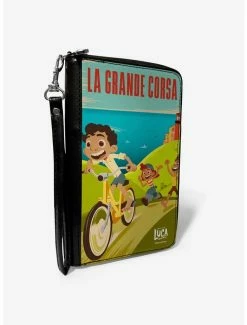 Best deal 😀 Luca Seaside Ride Pose La Grande Corsa Zip Around Wallet 🔥