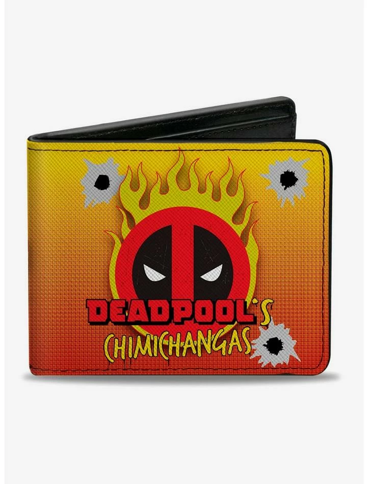 Budget ๐งจ Deadpools Chimichangas Flaming Food Truck Bifold Wallet ๐ 3 Budget ๐งจ Deadpools Chimichangas Flaming Food Truck Bifold Wallet ๐