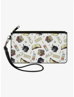 Hot Sale 🤩 Harry Potter Magical Elements Canvas Clutch Wallet 🔔 -Bags & Purses Shop Online 15654621 av1
