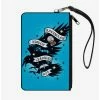 New 👍 Harry Potter Ravenclaw Raven Traits Canvas Clutch Wallet ✨